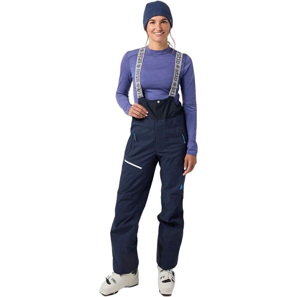 Stio High Performance Environ Snow Bib Overall Mountain Shadow Small